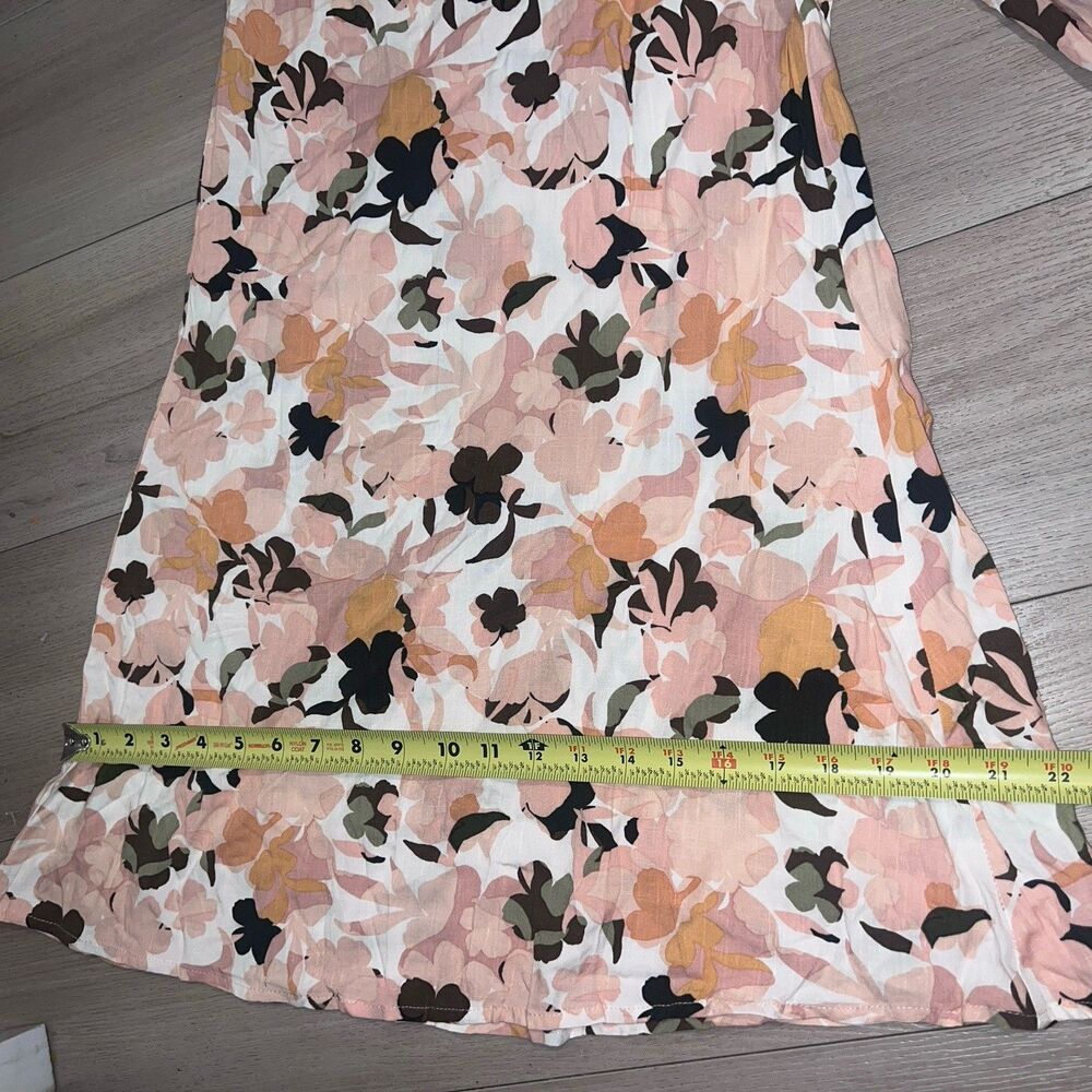 NEW Petal & Pup Lessie Pants in Blush Size 12 High Waist Wide Leg Rayon Floral - Picture 7 of 11